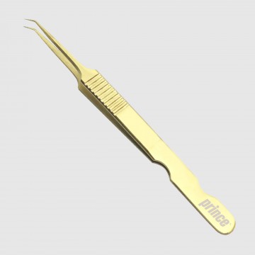 5A-45 ANGLED GOLD TWEEZER